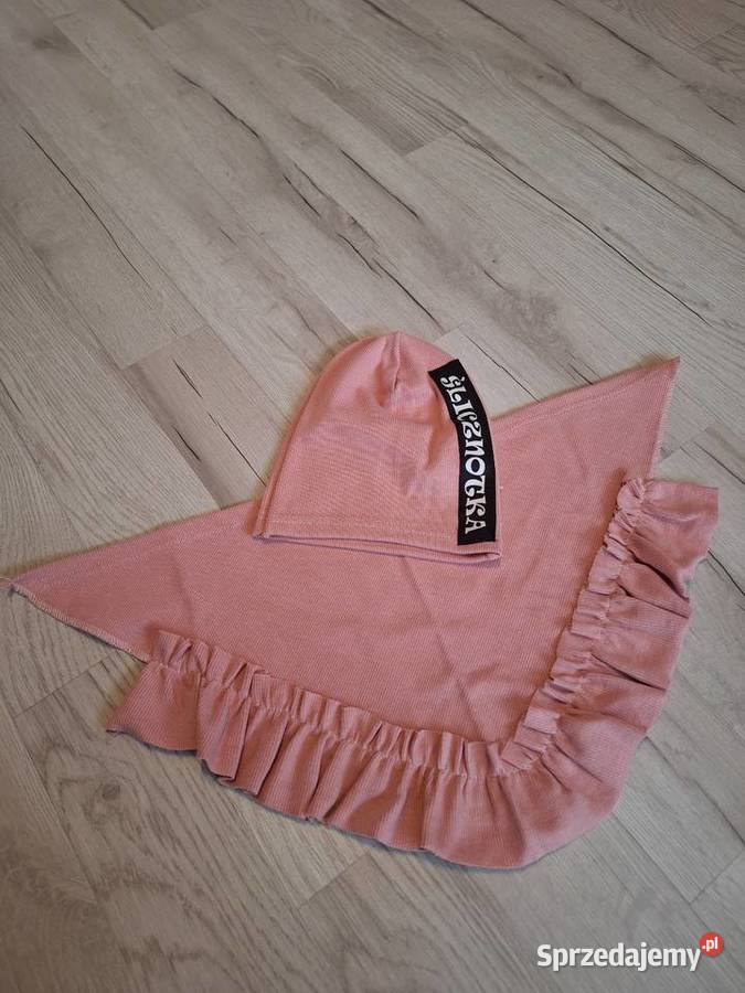 Czapka Wiosenna Dziewczynki chusta Zawiercie sprzedam