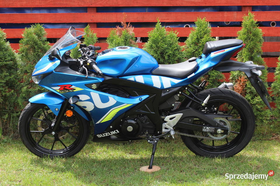 SUZUKI GSXR 125 2020 mały przebieg Raty na Goleniów