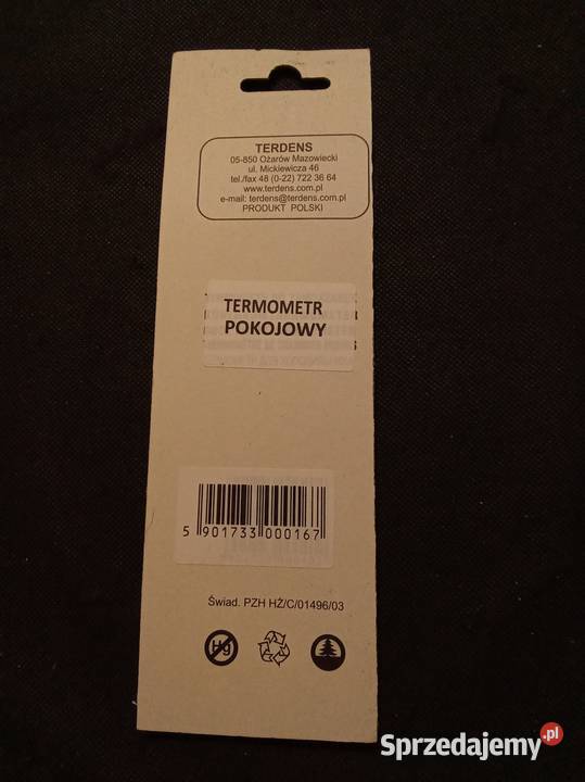 Terddens termometr pokojowy Warszawa