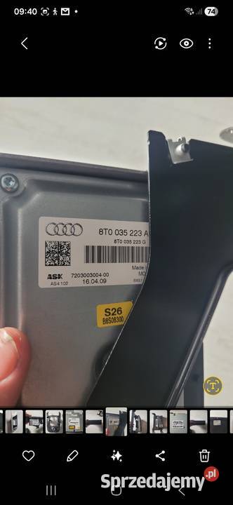 Wzmacniacz Audi a4 b8 2009r Majdan Królewski