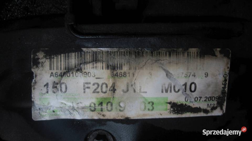 MERCEDES C 22 CDI 09r 646811 179 silnik Kielce