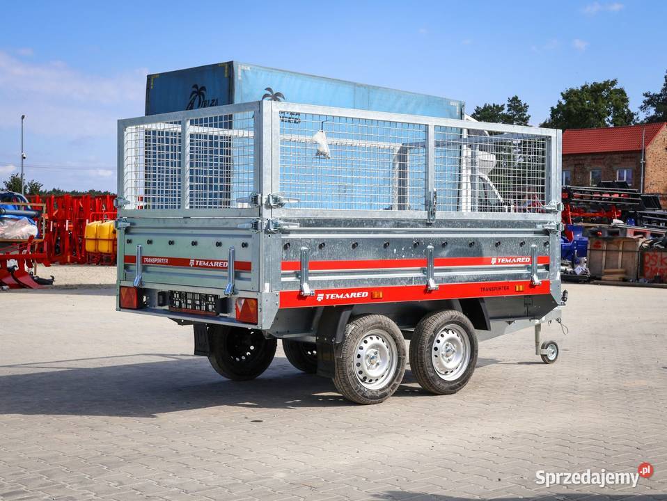 Przyczepa TEMARED TRANSPORTER 25152 z burtami