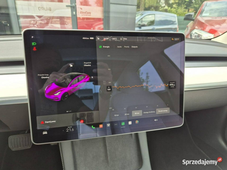 Tesla Model 3 Rok produkcji 2022 Zgierz sprzedam