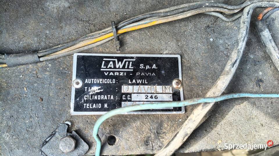 Unikat JEEP DIAVOLINO LAWIL ZBR 1984 Oryginał Zgierz