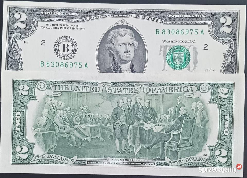 2 x 2 USA 2017 r York B seria A Thomas Antyki, Sztuka, Kolekcje Konin