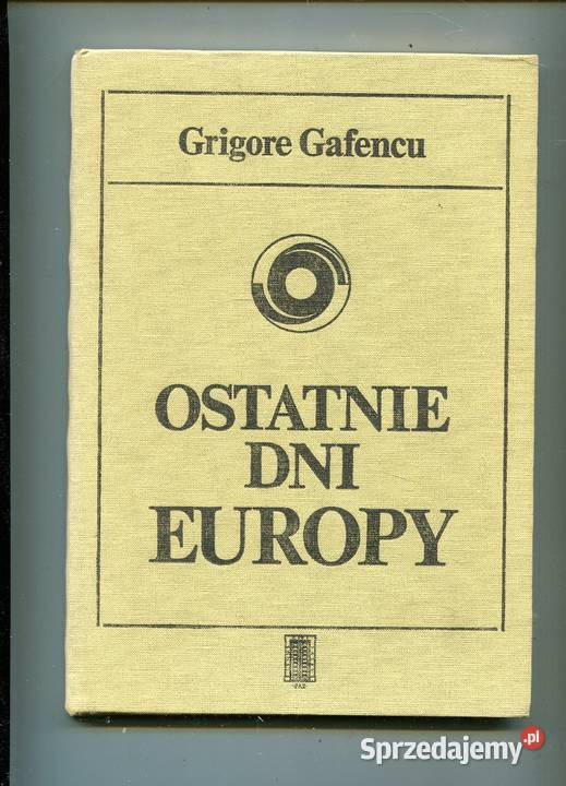 Ostatnie dni Europy Gafencu Szczecin