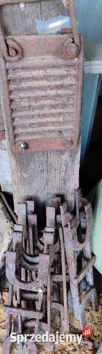 Zawiasy żelazne kute duże Lipnica