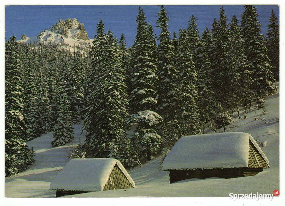 TATRY POCZTÓWKA WIELOWIDOKOWA 4 Krynki