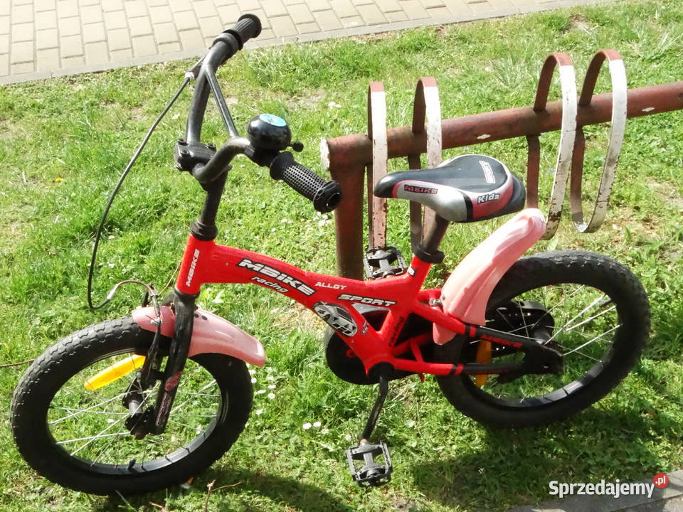 Rower dziecięcy MBIKE Racing Sport koła 14 lekki Biłgoraj