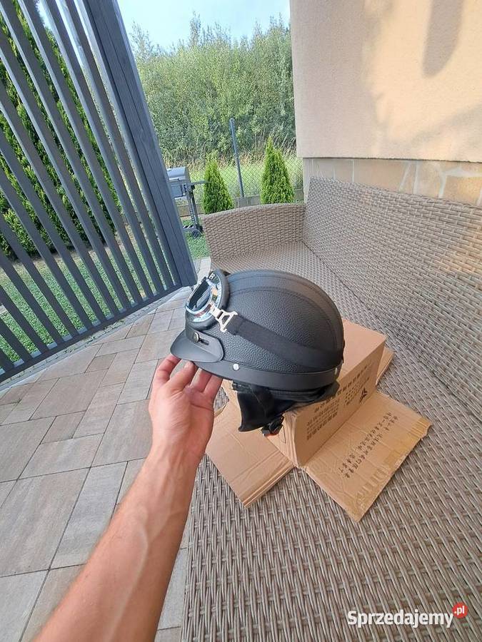 Kask retro nowy Folusz sprzedam