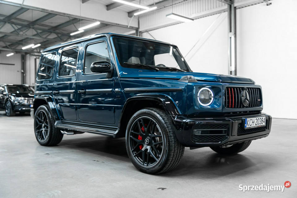 Mercedes G 63 AMG Ocean Blue G Manufaktur światła do jazdy dziennej Węgrzce
