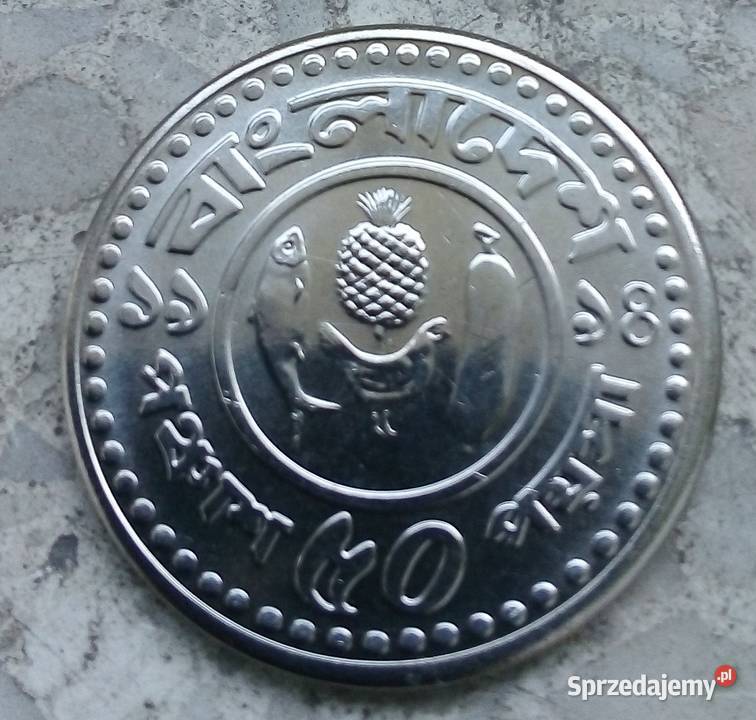 BANGLADESZ 50 POISHA 1994 rRYBA ANANASKURAFAO Legionowo sprzedam