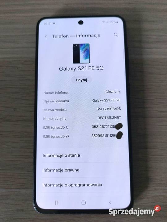Samsung Galaxy S21 FE 5G 128GB Samsung Warszawa