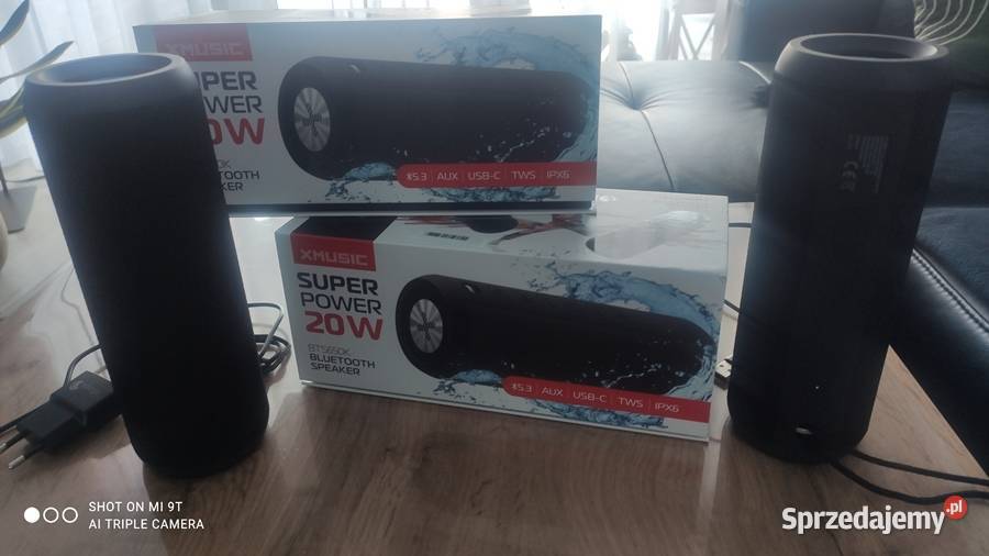 2 x głośnik mobilny Xmusic BTS650K czarny 2 x Słuchawki i głośniki Czemierniki