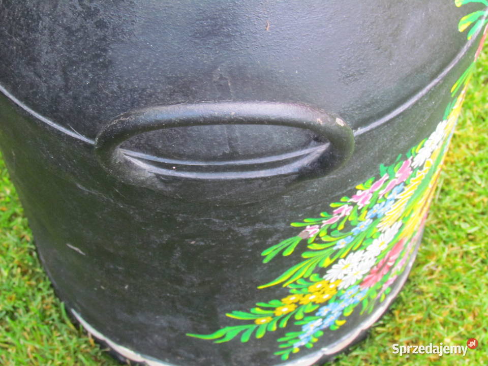 stara duża bańka na mleko do domu i ogrodu Stepnica