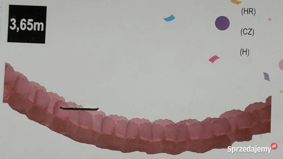 Różowa girlanda Dekoracje i ozdoby Piekary Śląskie