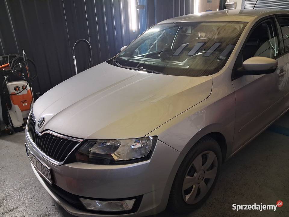 Skoda Rapid 12 TSI Salon 1 Właściciel 2015 łódzkie Sieradz