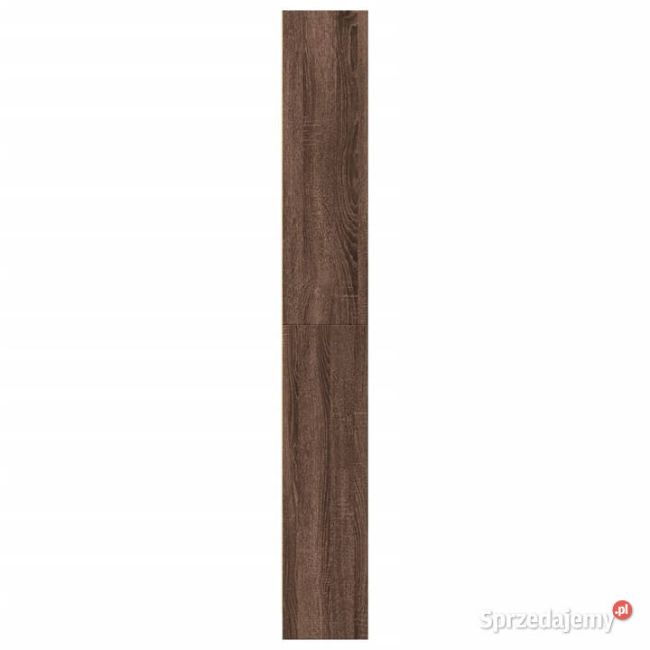 Regał brązowy dąb 80x24x176 materiał Warszawa