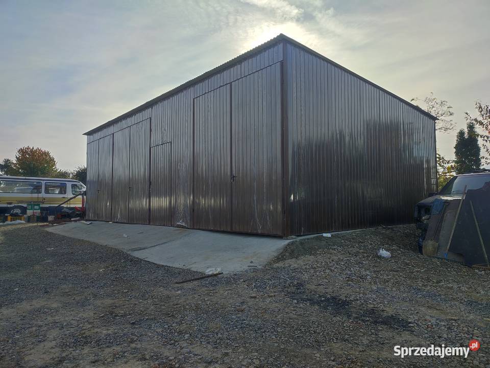 Garaż Blaszany 8x65m Garaże Blaszane Wiaty Hale Rybnik sprzedam