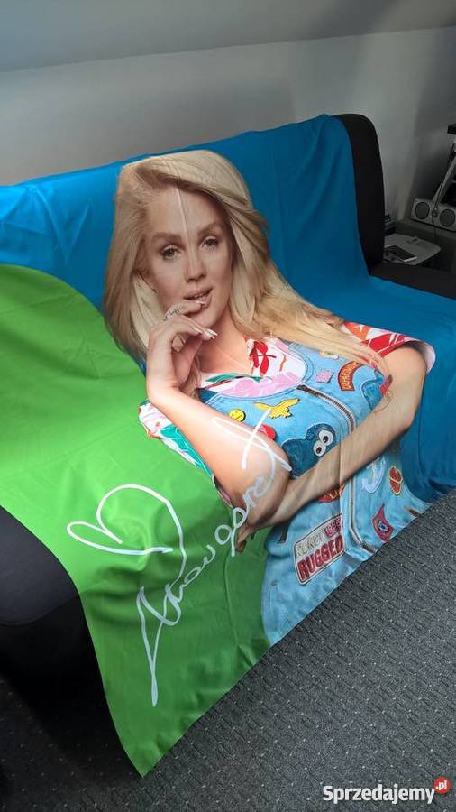 MARGARET wielki baner narzuta zasłona druk