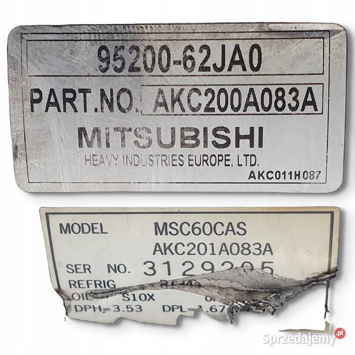 SPRĘŻARKA KLIMATYZACJI Suzuki Grand Vitara II 16 Chełm