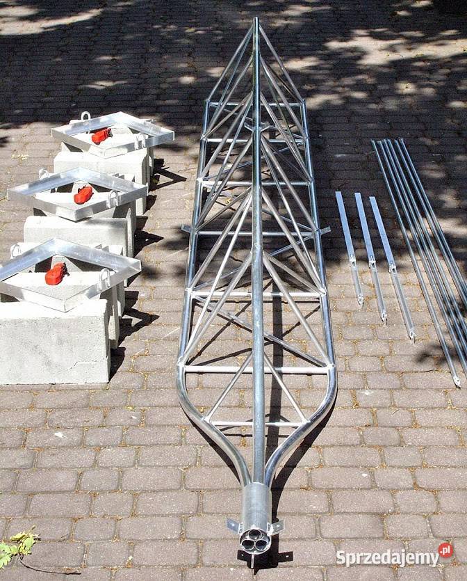 Maszt kratownicowy aluminiowy dokumentacja sprzedam
