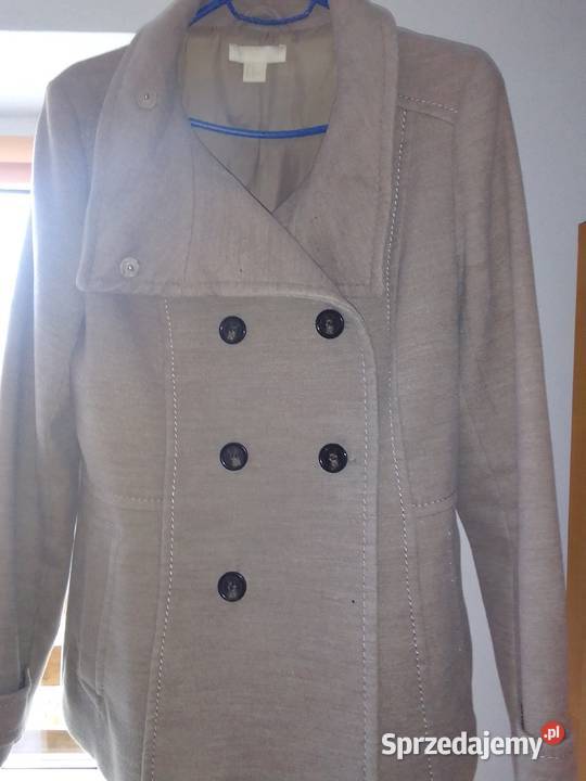 Płaszcz damski H M rozmiar 40 Zimowa  Okrzeja sprzedam