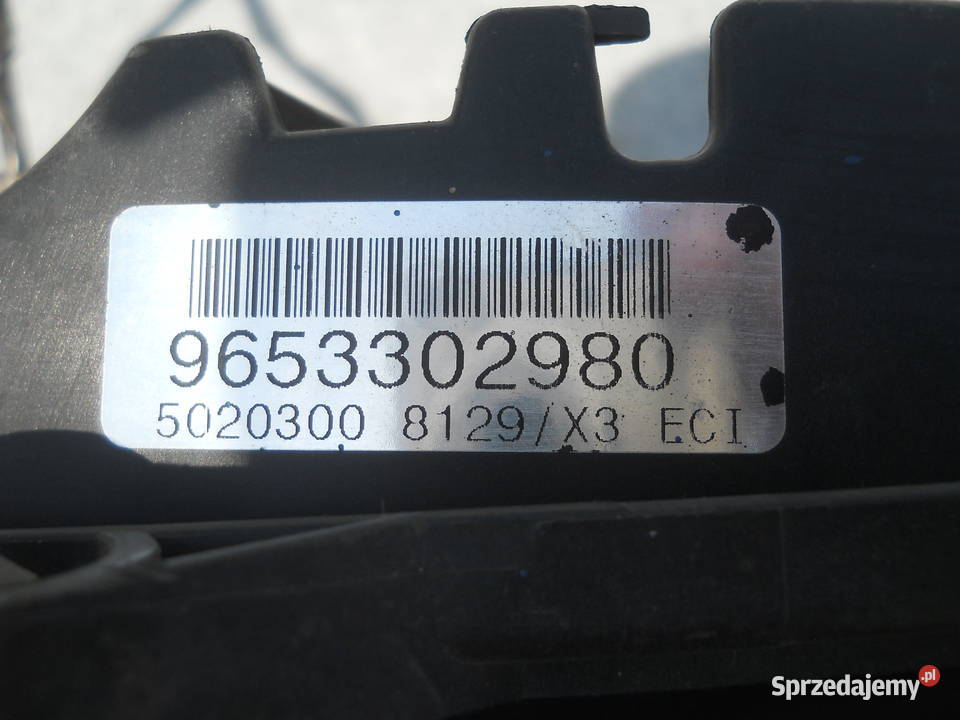 CITROEN C5 C6 22 27 HDI WENTYLATOR CHŁODNICY Układ chłodzenia Siechnice