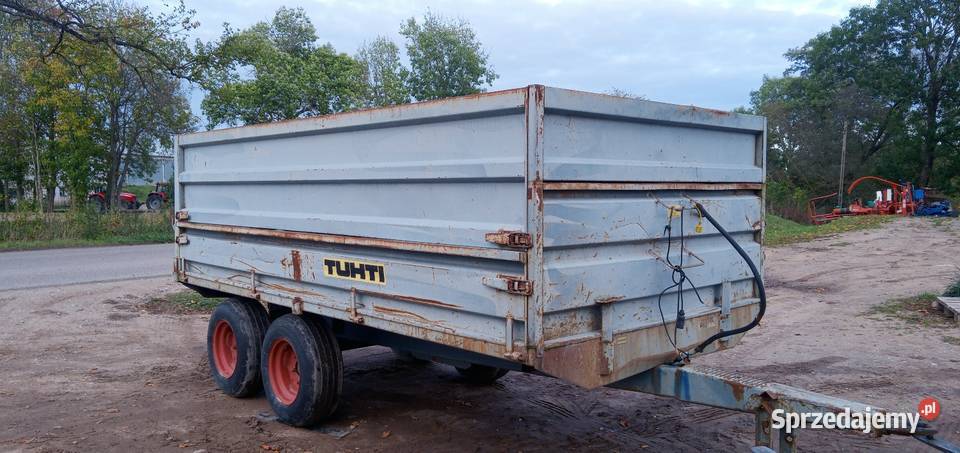 Tuhti M8 Przyczepa Wywrotka 8000 Szołtany