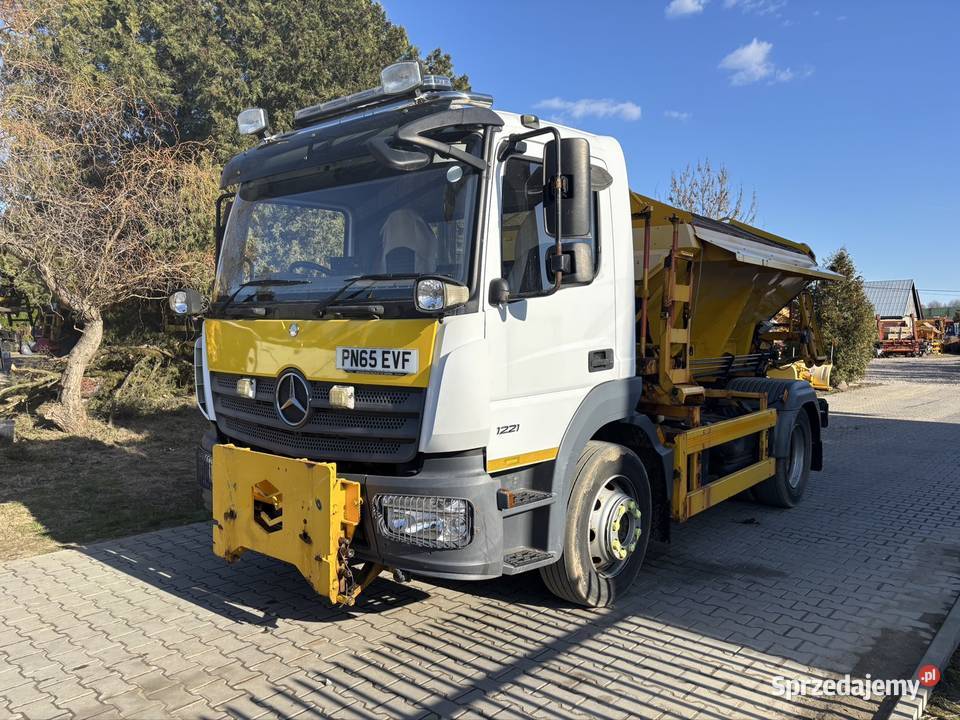 Mercedes Atego III 2015 4x2 piaskarka solarka