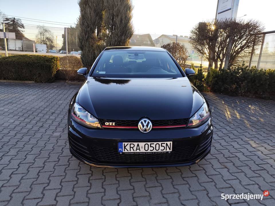 Volkswagen Golf VII 20 VW GTI salon Polska 2 nieuszkodzony Kraków