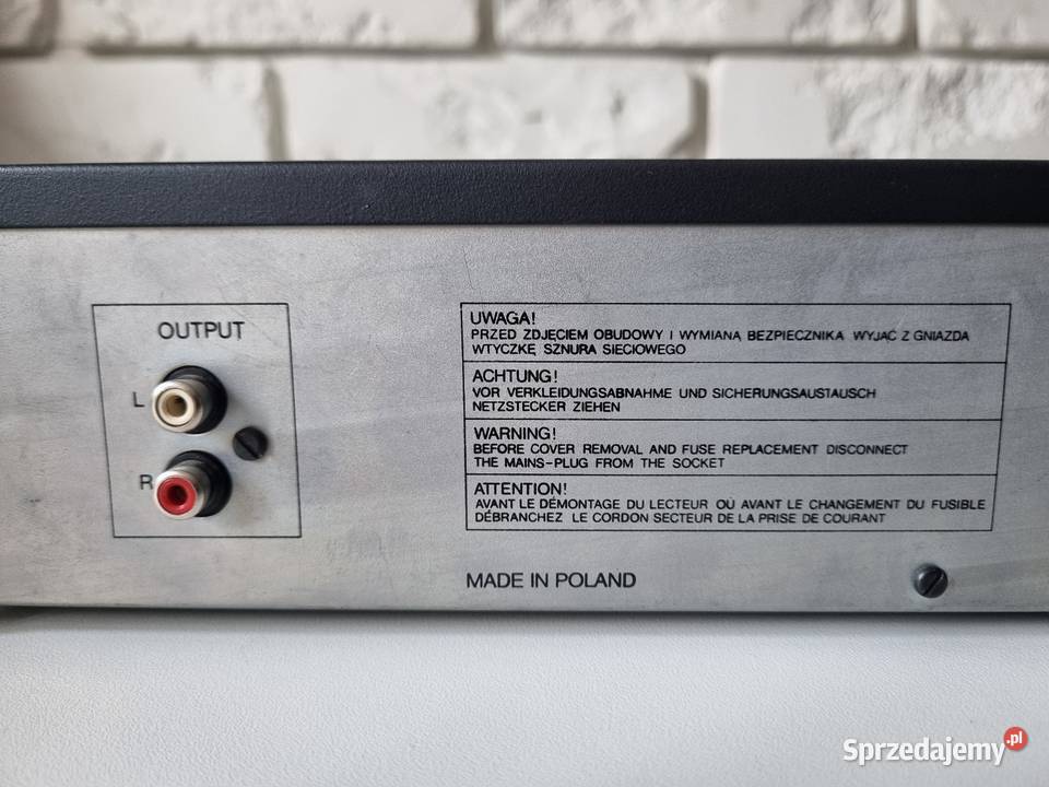 Odtwarzacz CD UNITRA FONICA CDF 004 R Solnica