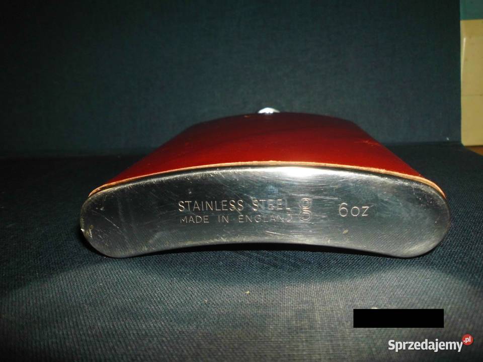 Piersiówka stainless steel 6 oz prod England Warszawa