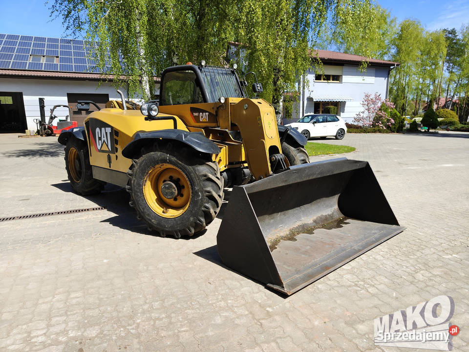 Ładowarka teleskopowa telehandler Caterpillar Maszyny budowlane Ostrowiec Świętokrzyski