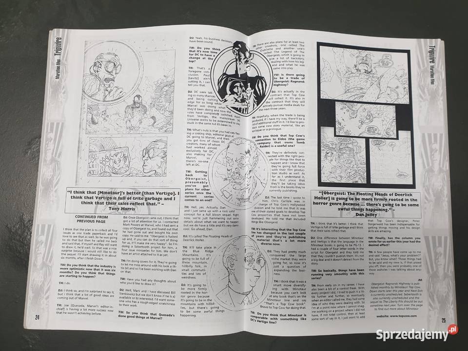 Trip Wire 6 Magazyn Komiksowy XMen Obergeist Gdynia