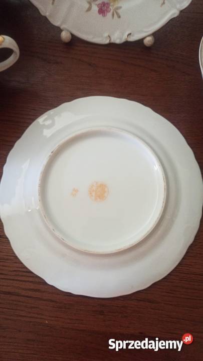 Patera sygnatura Altenburg Saxony Kwiat jabłoni