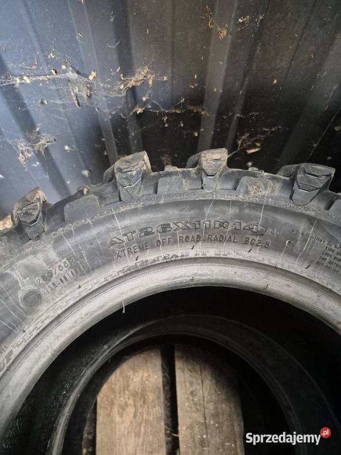 Opony do quada Pitbull 26 r14 Can am Cf moto Żelistrzewo sprzedam