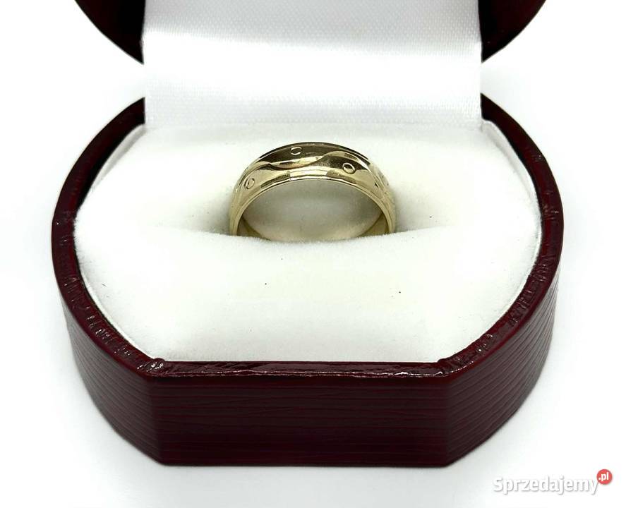 Złota obrączka pr585 377g R14 Elbląg
