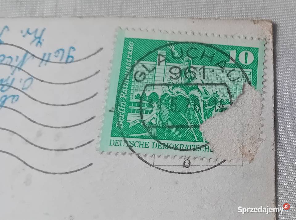 Pocztówka Herzliche Pfingstgruesse 1976 r