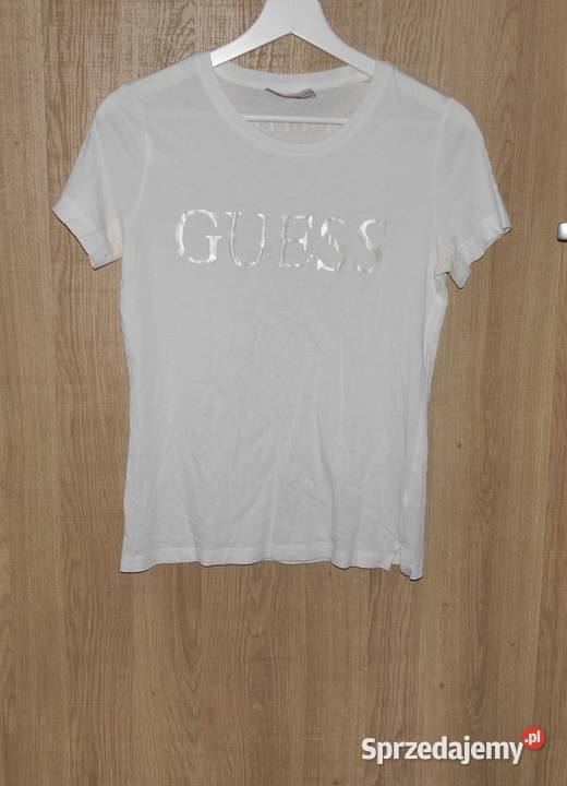 Guess fajna bluzka logo 36 S Moda i Styl Wrocław