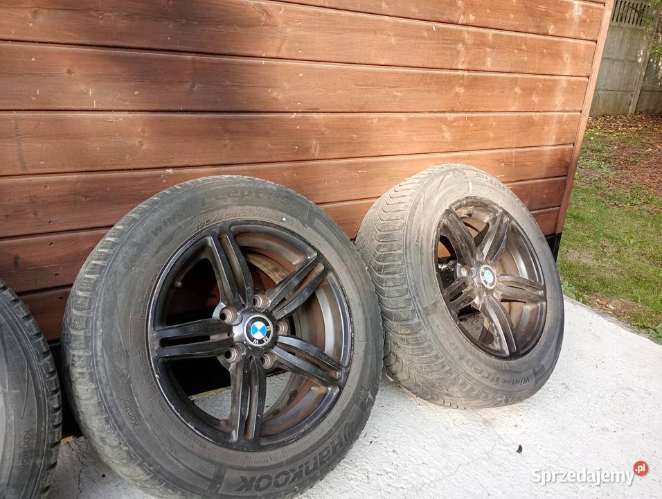 Sprzedam alufelgi plus opony BMW E46 Nysa