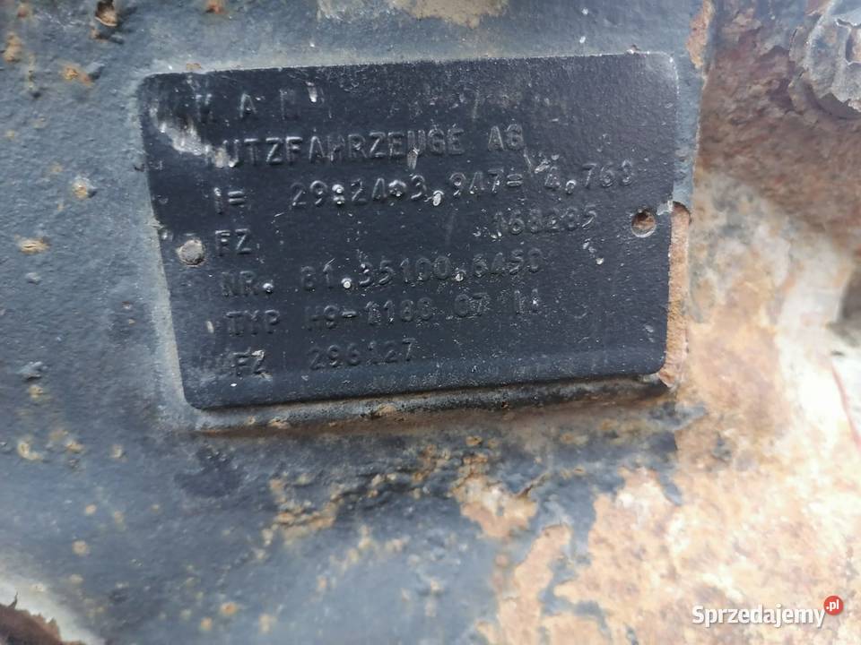 81351006450 MOST HY1180 2924 MAN F2000 Rzędowice