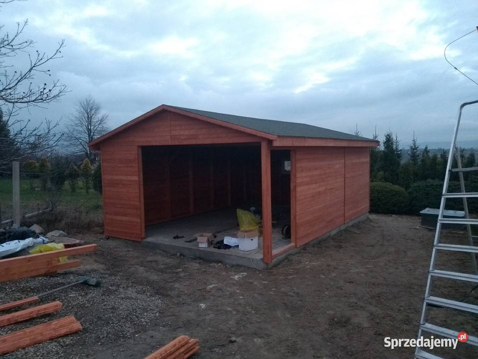 Garaż 6x6 Producent Montaż Dostępne inne wymiary małopolskie Smolice sprzedam