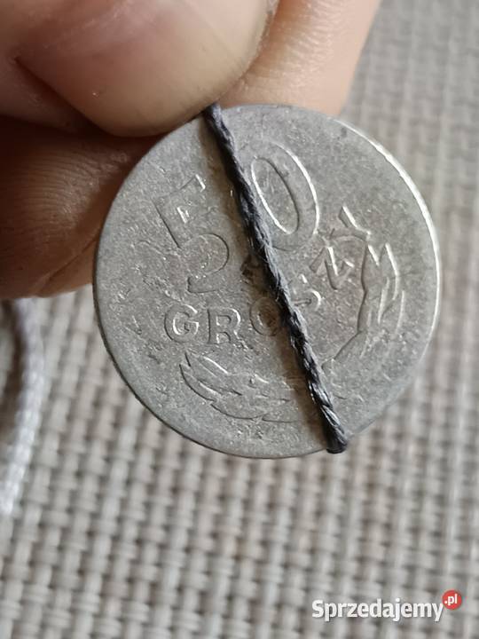 Sprzedam monete 50 gr 1949 r mala skretka nnn