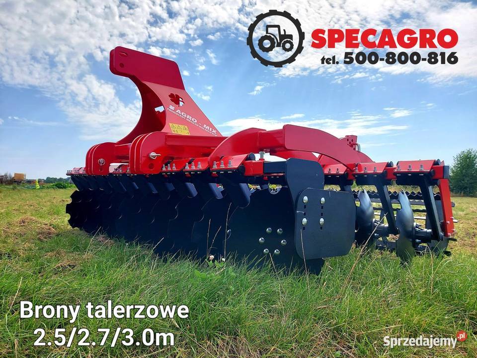 Agregat talerzowy brona ścierniskowa sprzedam
