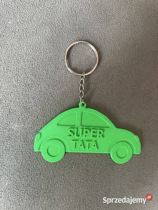Breloczek auto Super Tata Dzień ojca imieniny Dla mężczyzn sprzedam