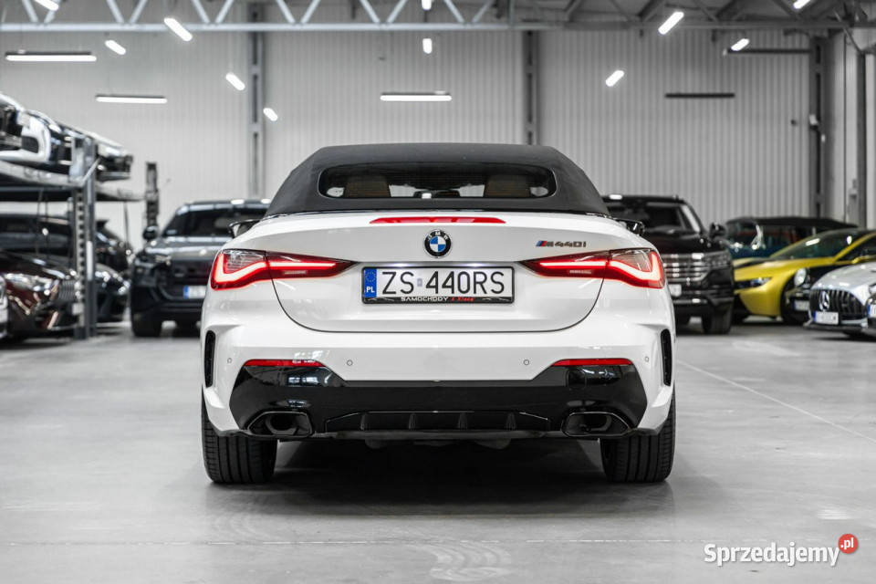 BMW 440 440i xDrive Cabrio Specyfikacja na 410 gniazdo USB Węgrzce