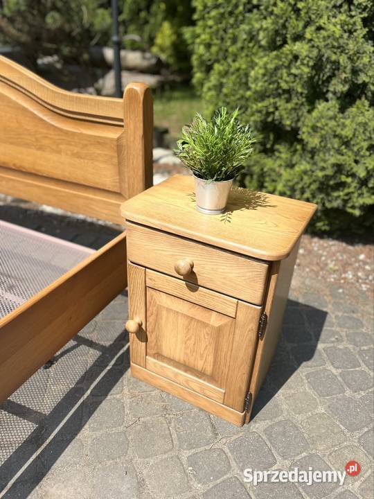 Sypialnia dębowa holenderdka Łóżka Jacków