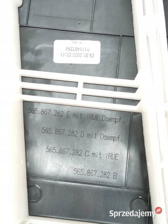 OSŁONA SŁUPKA B LEWA PRAWA KOMPLET 565867243C