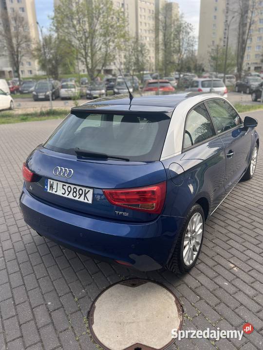 Audi A1 12 s line zadbane benzyna mazowieckie Warszawa